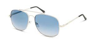 Lunettes de soleil Unofficial Rectangle UNSM0018 Argenté pour Homme
