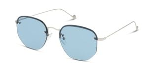 Lunettes de soleil Unofficial Rectangle UNSM0028 Argenté pour Homme