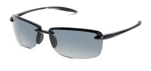 Lunettes de soleil Unofficial Rectangle UNSM0068P Noir pour Homme