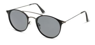 Lunettes de soleil Unofficial Ronde UNSU0029P Noir pour Homme-Femme