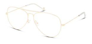 Lunettes de vue Unofficial Aviator UNOF0155 Doré pour Femme