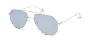Lunettes de soleil Unofficial Aviator UNSM0069 Argenté pour Homme