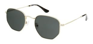 Lunettes de soleil Unofficial Ovale UNSU0051 Doré pour Homme-Femme