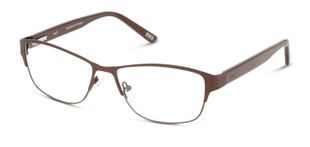 Lunettes de vue DbyD Rectangle DBOF0036 Marron pour Femme