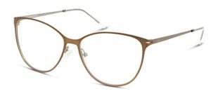 Lunettes de vue DbyD Papillon DBOF9016 Beige pour Femme