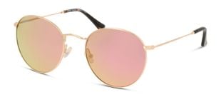 Lunettes de soleil Unofficial Ronde UNSU0050P Doré pour Homme-Femme