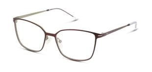 Lunettes de vue DbyD Rectangle DBOF9019 Rouge pour Femme