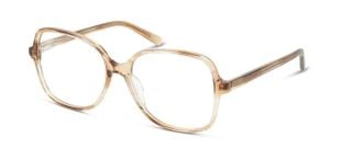 Lunettes de vue DbyD Rectangle DBOF5049 Beige pour Femme
