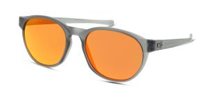 Lunettes de soleil Oakley Ronde 0OO9126 Gris pour Homme