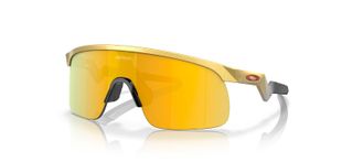 Lunettes de soleil Oakley Rectangle 0OJ9010 Doré pour Enfant
